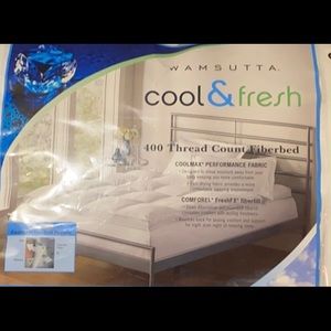 Wamsutta King SZ Cool & Fresh Mattress Pad